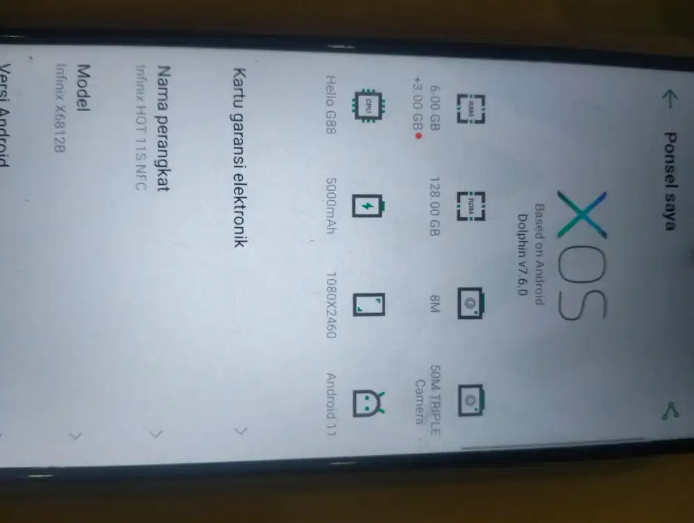 Infinix hot 11 s nfc