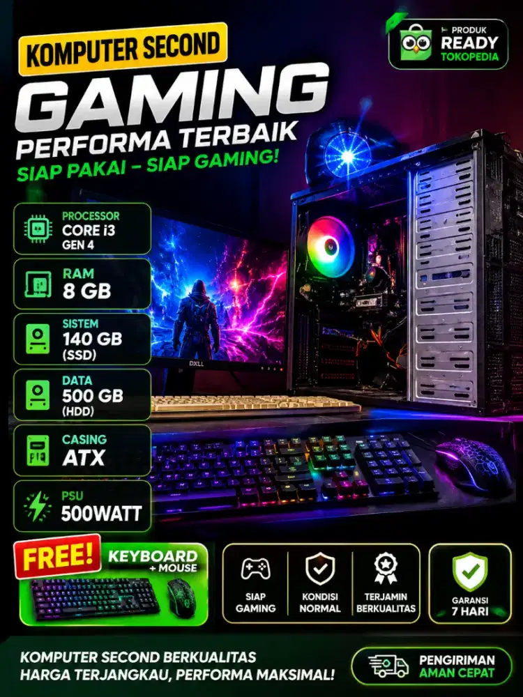 Jual komputer second
