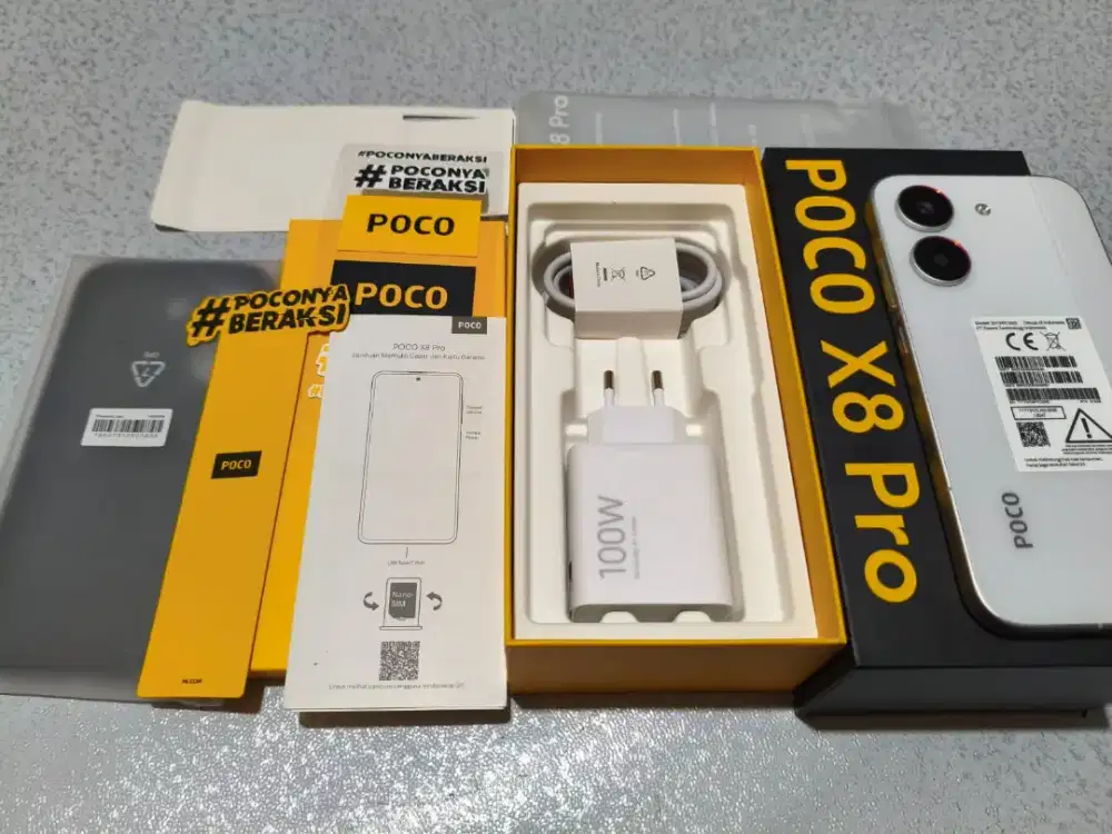Poco x8 pro 8+8/512 GB mulus like new garansi panjang HARGA NET