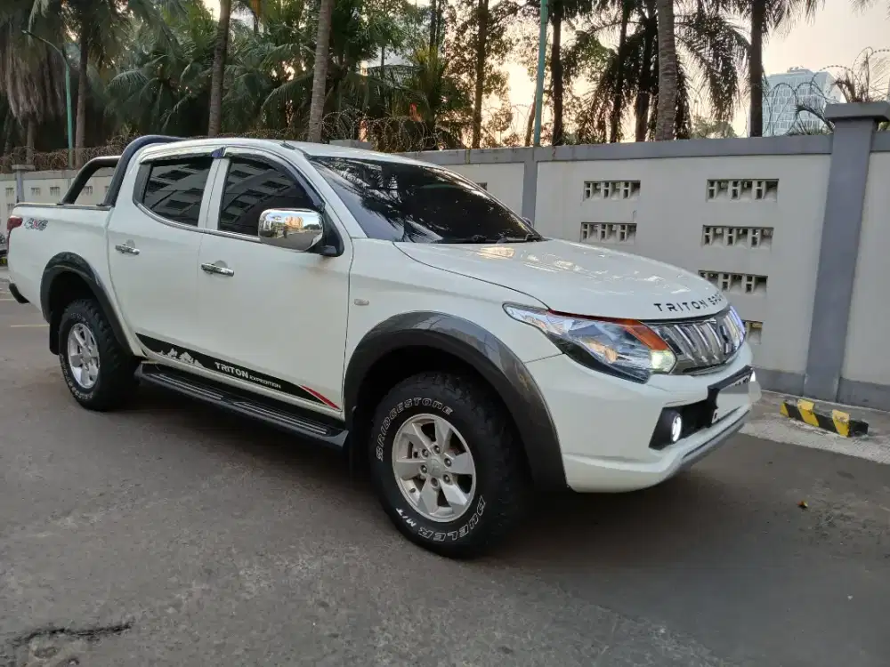 Mitsubishi strada triton 2018 HDX up GLS 4x4 aktif tgn 1 antik low km