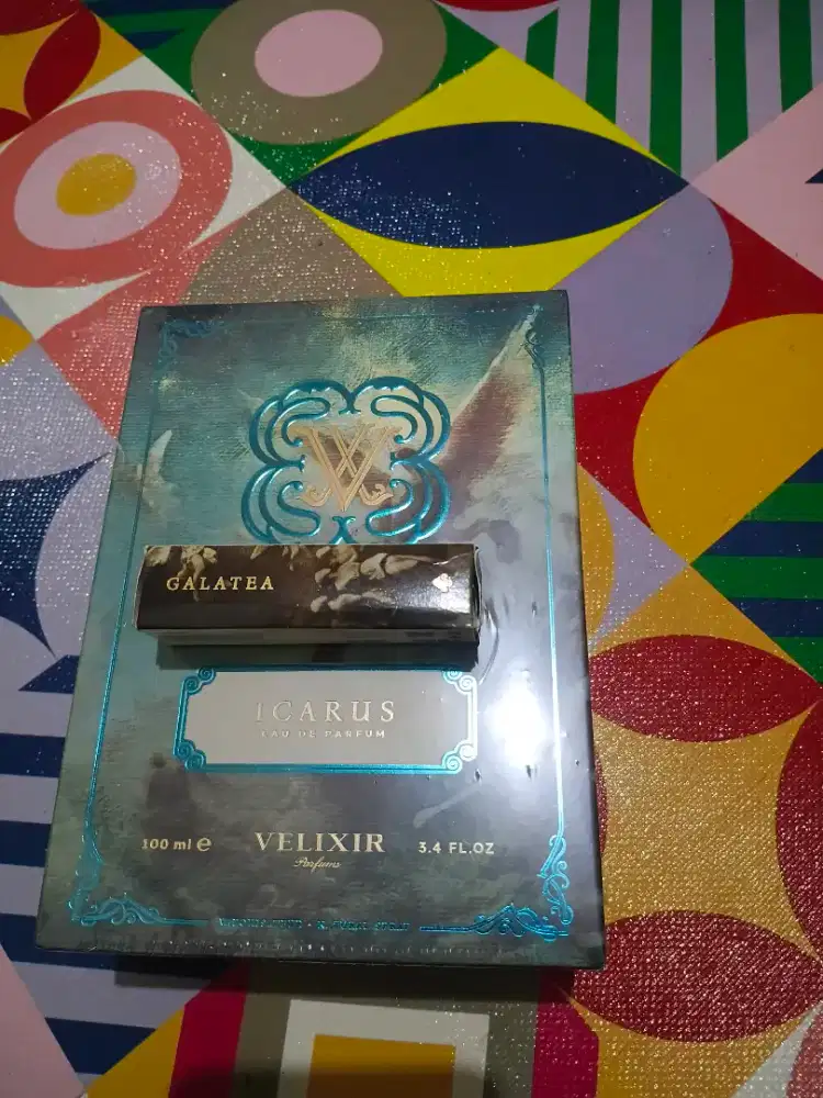 Velixir Icarus 100ml BNIB Segel Original + Official Vial Galatea