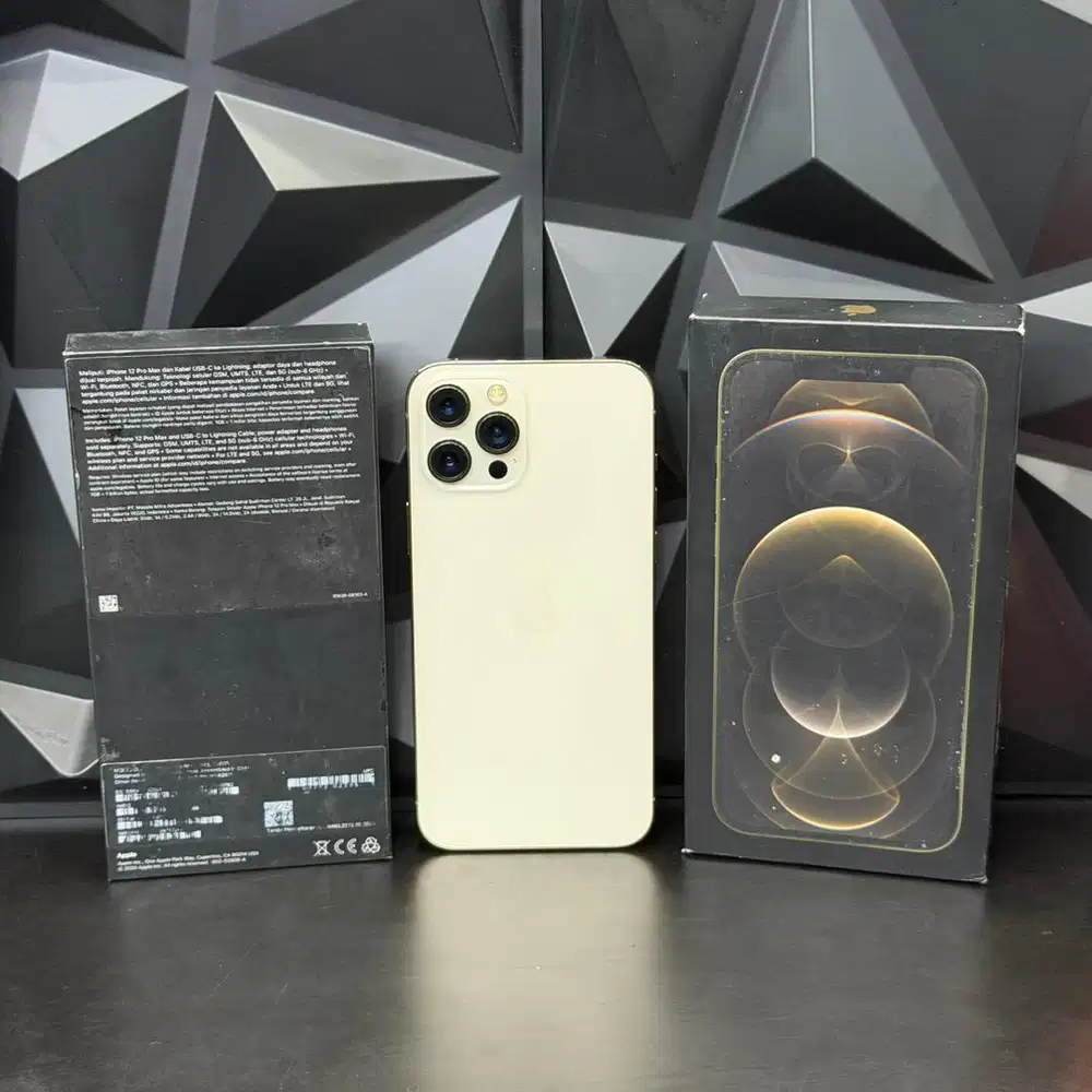 iphone 12 promax 256gb gold ibox