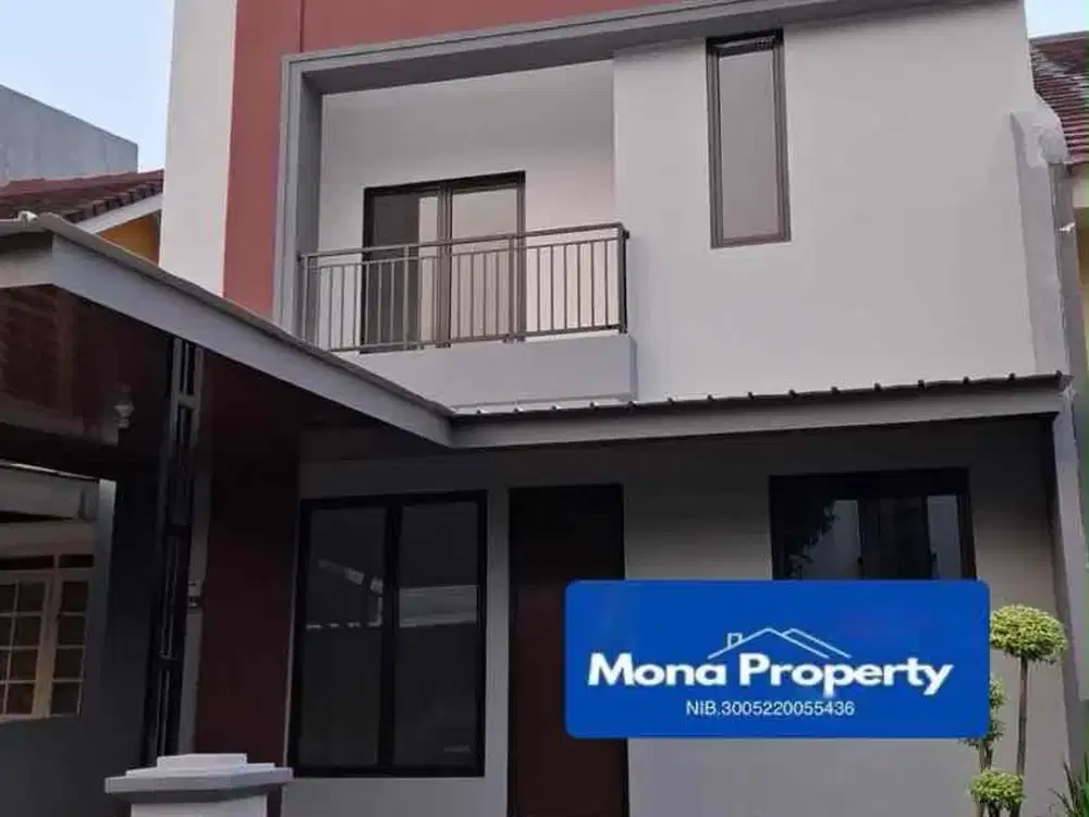 Jual Cepat Rumah Dua Lantai Baru Renov Kota Wisata Cibubur