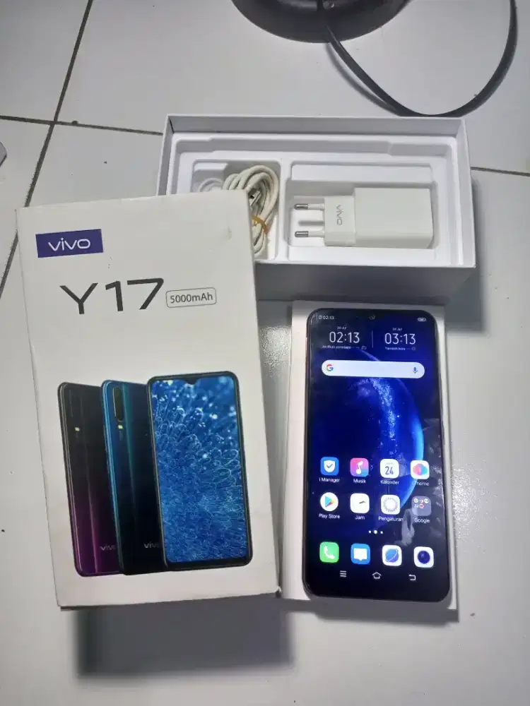 Hp VIVO Y17 RAM 8/256 Kel fulset