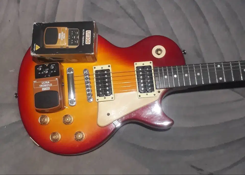 Gitar Epiphone Les Paul  LP 100 2014 ORIGINAL BONUS EFEK