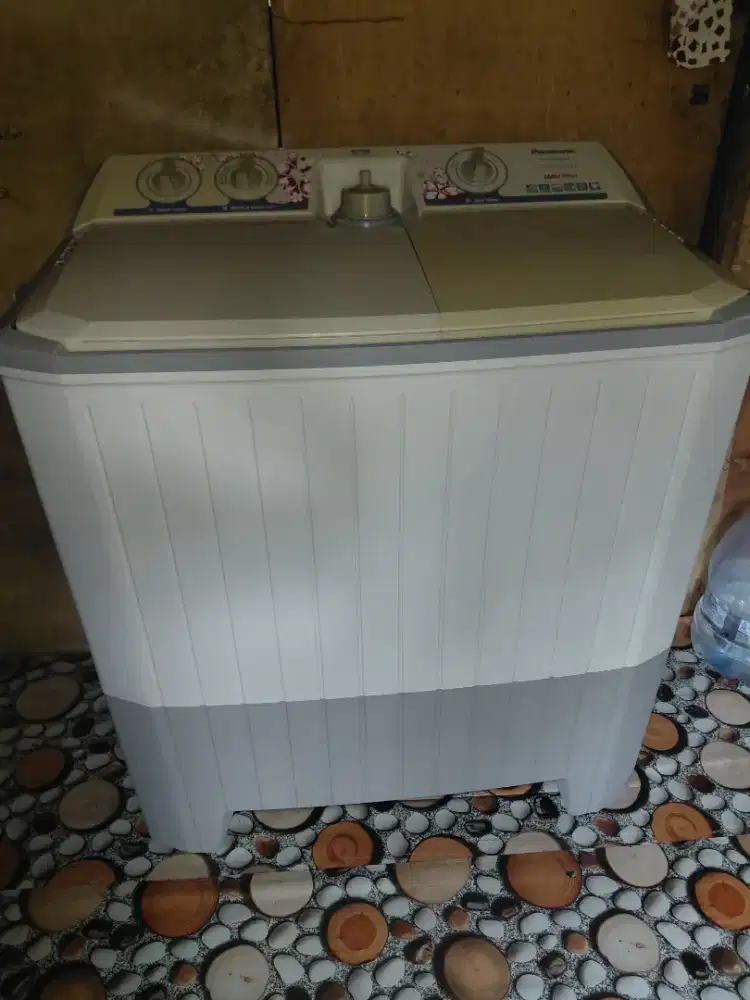 Mesin cuci panasonic 14 kg kondisi normal dan kencang 100% cod bjb