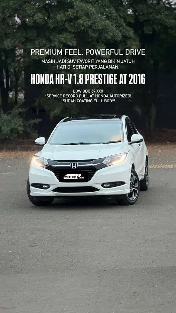 HONDA HR-V 1.8 PRESTIGE AT 2016
