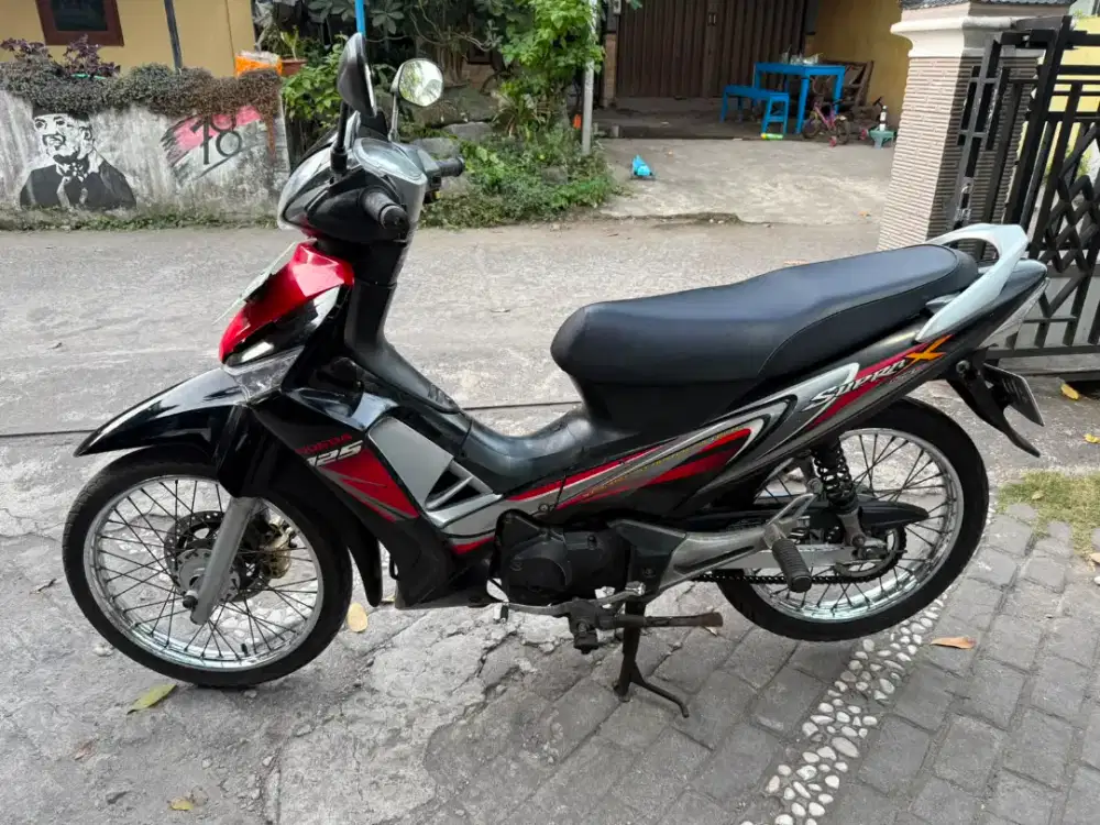 Honda Supra 125 THN 2010 plat AD Klaten