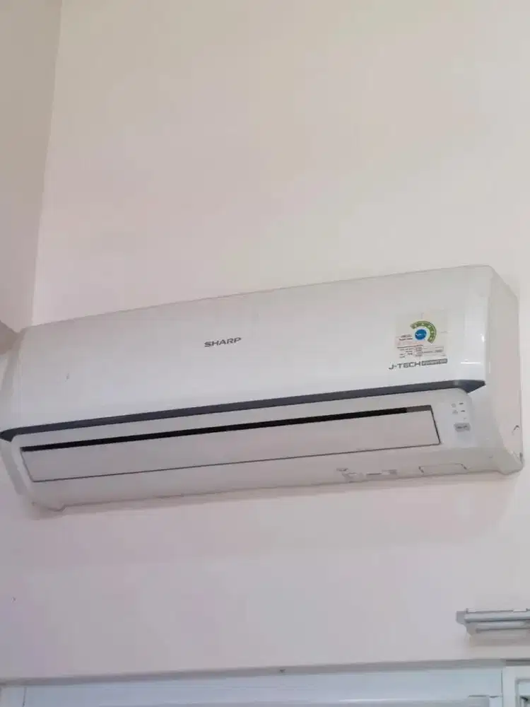 AC SHARP 1 PK Inverter PLES PASANG