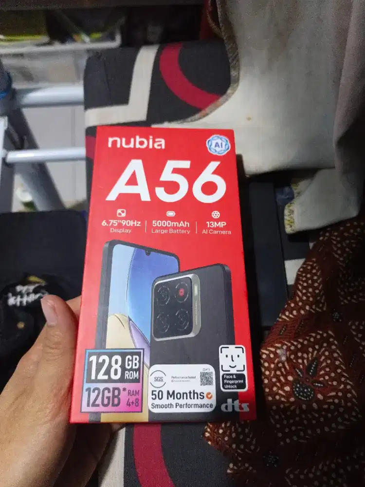 Nubia A 56 128gb-ram4+8gb