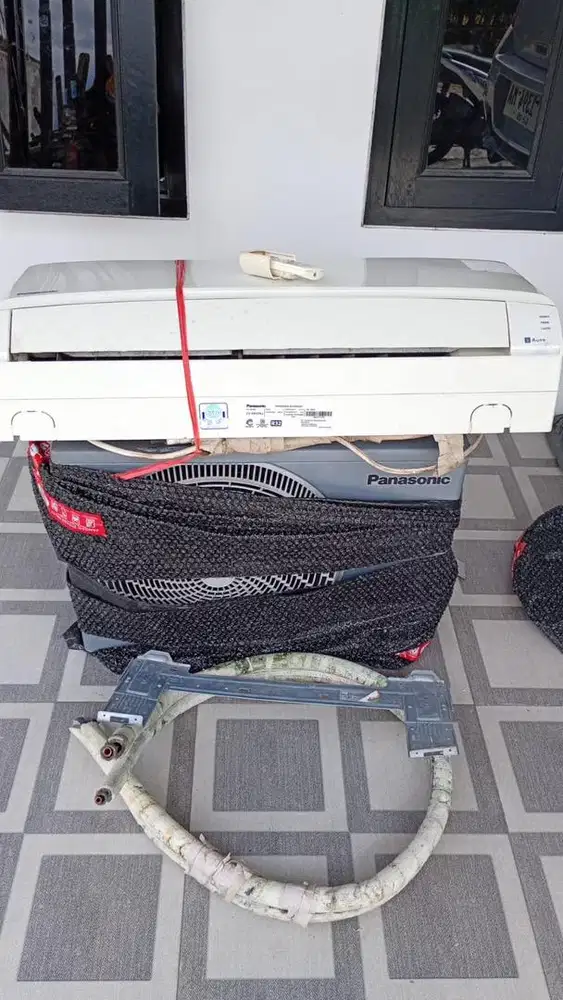AC panasonic 1/2 pk ples pasang