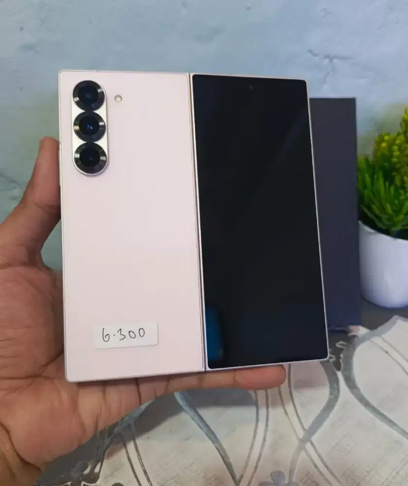 SAMSUNG Z FOLD 6 5G RAM 12/256GB ORIGINAL SEIN MULUS NORMAL FULLSHET