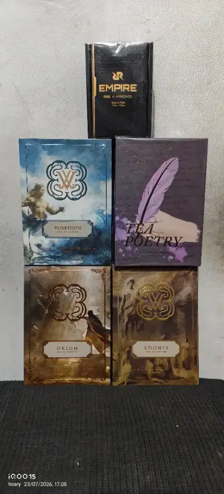 Parfum velixir dan mykonos borongan