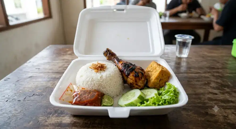 Nasi box murah meriah