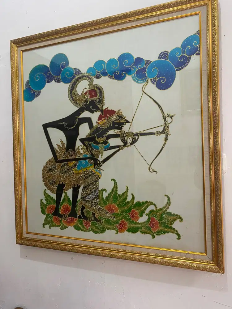 Lukisan wayang Rama Shinta