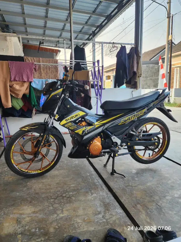 Di jual motor suzuki satria fu 150 bekas