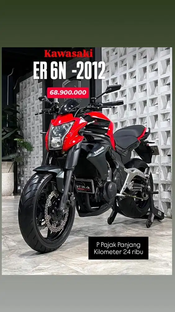 Moge kawasaki ER6-N 2012