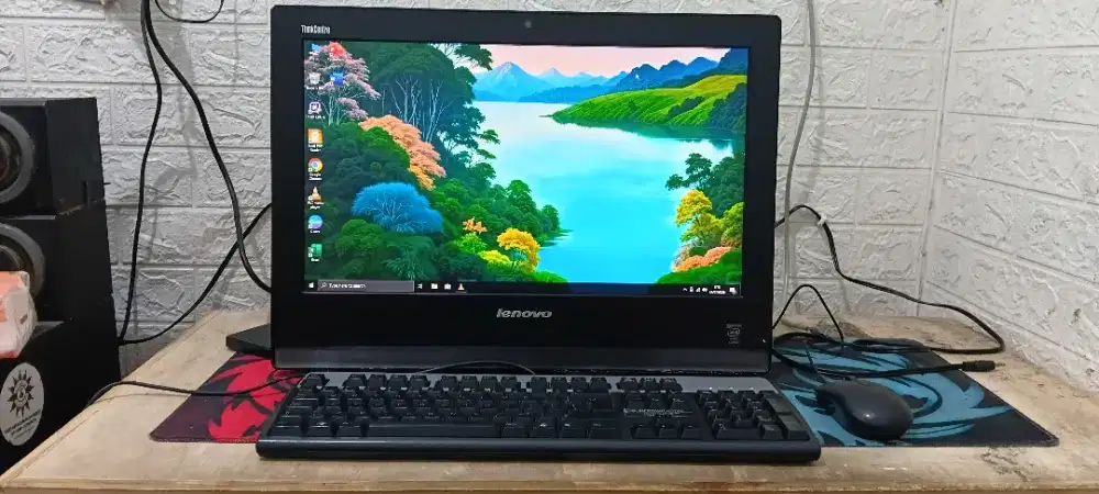 PC AIO Lenovo ThinkCentre Office Sekolah Kasir Siap Pakai