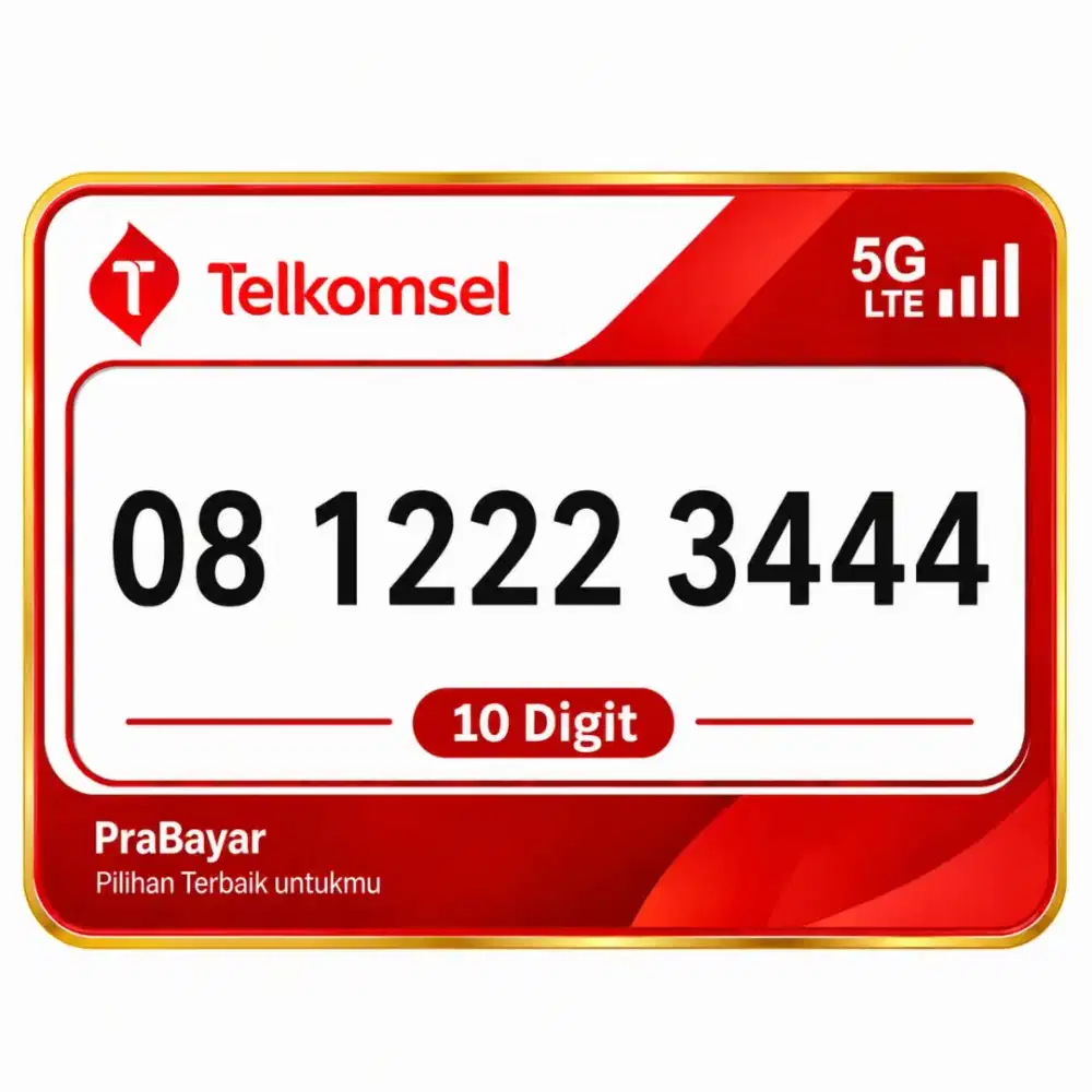Nomor Cantik 10 Digit simpati prabayar