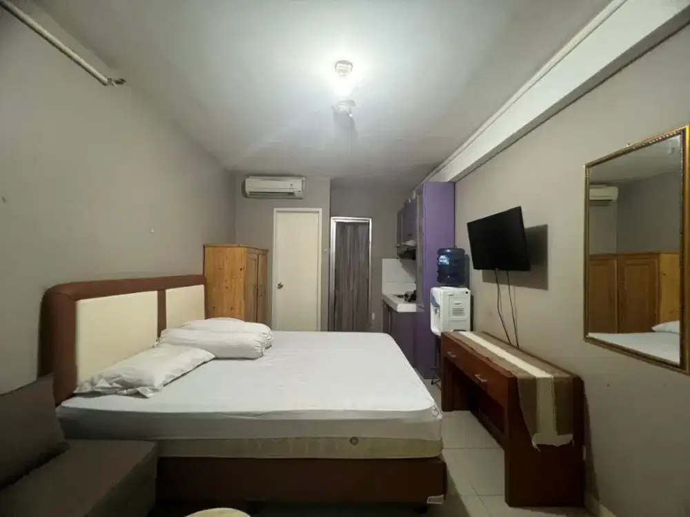 Sewa Tipe Studio Apartemen Kalibata City Tower Mawar Akses Pool
