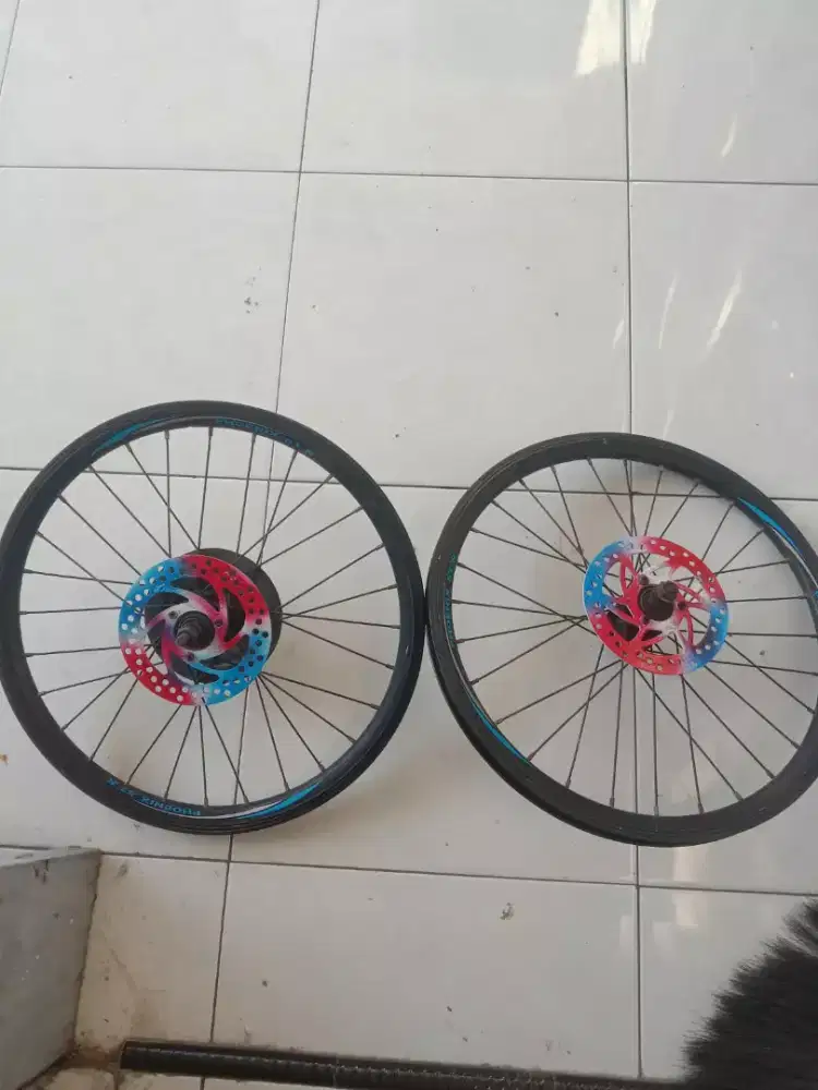 Velg sepeda lipat uk20/minion/bmx