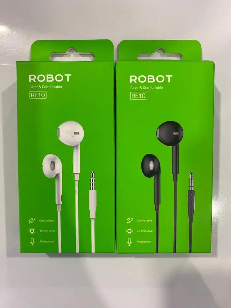 HF Cable Robot RE10 White & Black