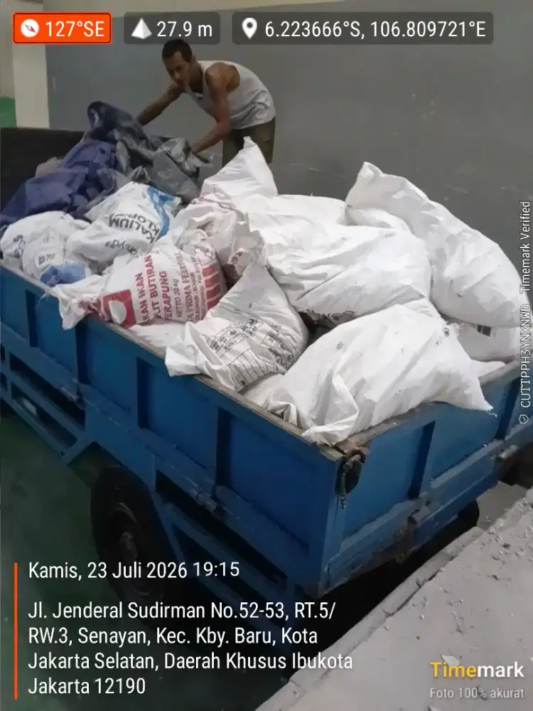 Jasa buang puing sampah dan urugan