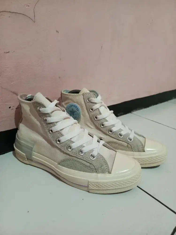 Converse CTAS hi top canvas white