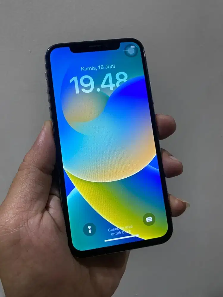 Iphone X 64gb lancar semua gak ada minus