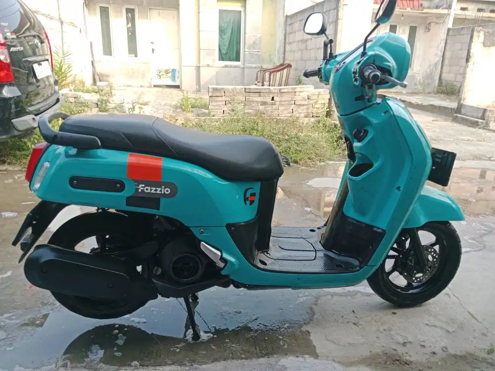 Dijual motor fazio warna hijau 3thn pemakaian