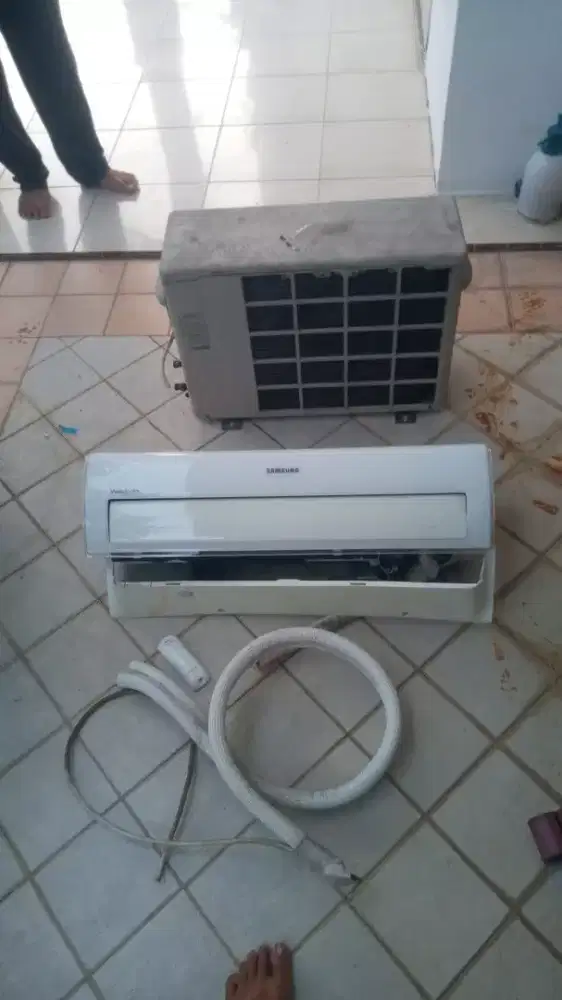 tampung ac rusak atau mati