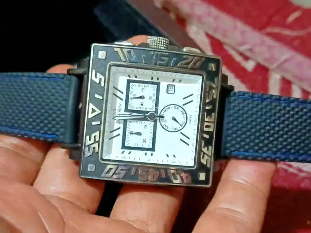 JAM TANGAN BEKAS CHRIST VERRA FULLSET MULUS