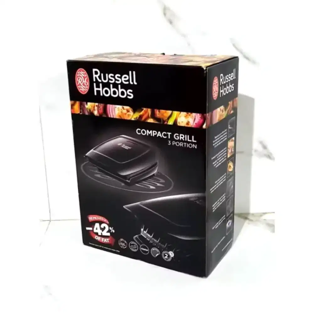 Alat panggang portable Merek Russel Hobbs