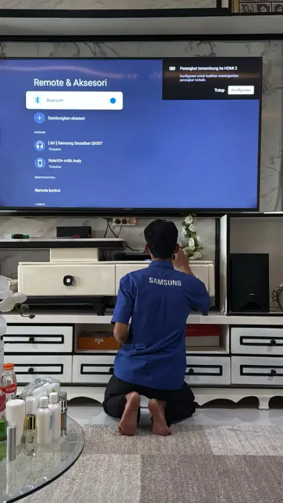 Tv samsung 75inch ready stok