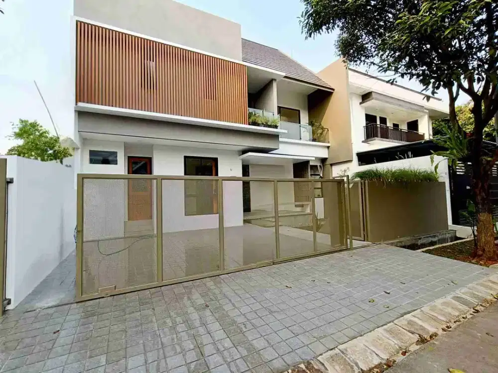 Dijual rumah modern lingkungan nyaman lokasi strategis di Giriloka BSD