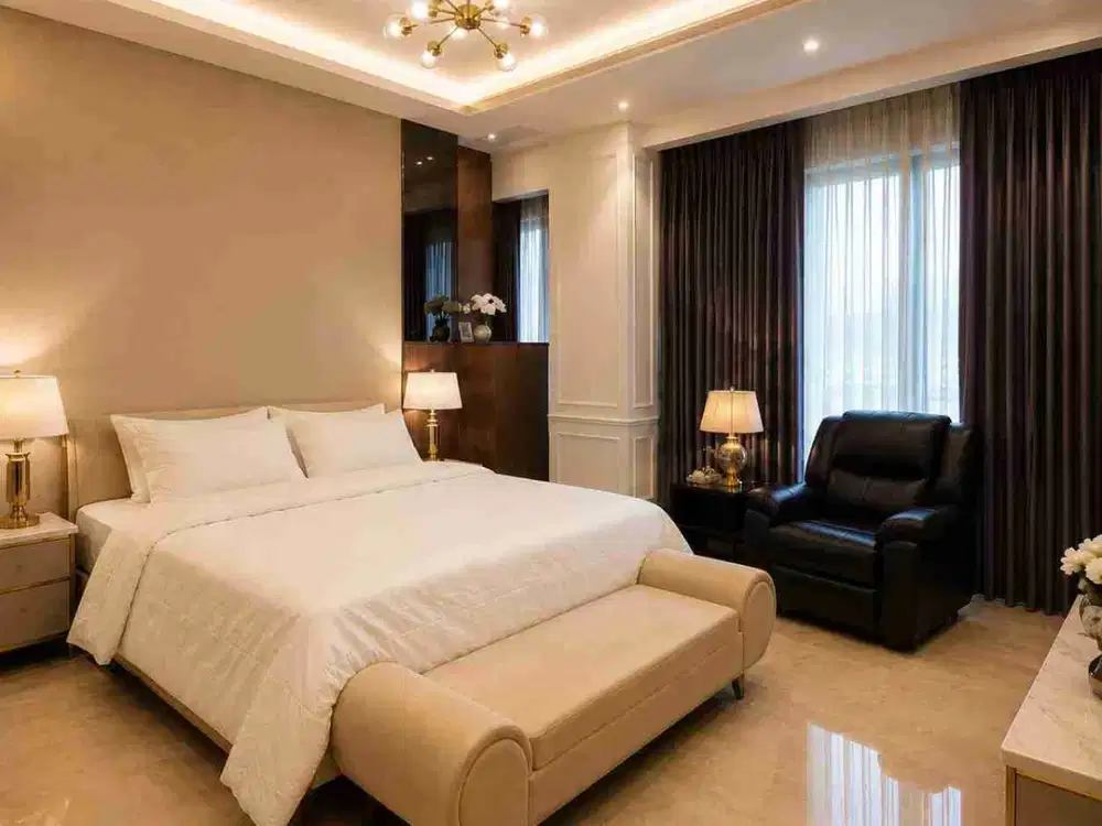 Dijual Rumah 4lt Siap Huni, Furnished The Riviera Metland Puri