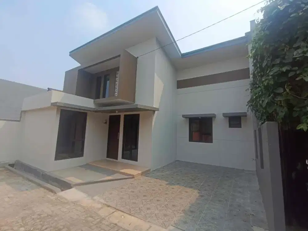 Dijual rumah baru siap huni di rangkapan jaya depok
