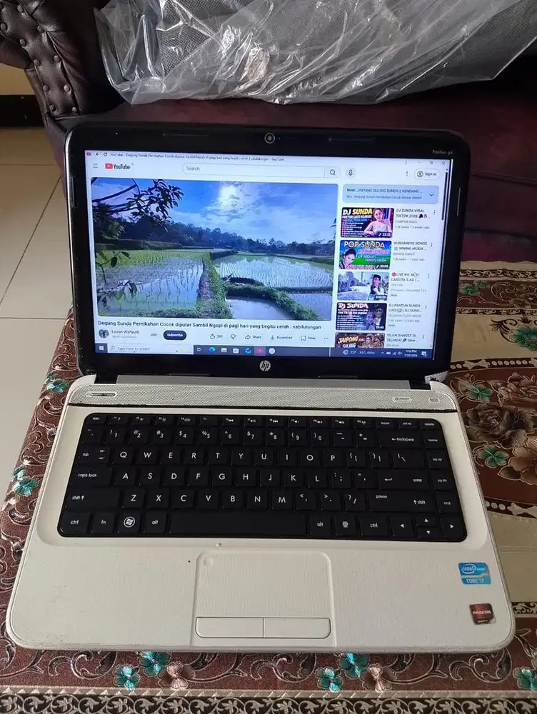 HP Core i7 3317 Ram 6  Ssd 128 Dual VGA  14