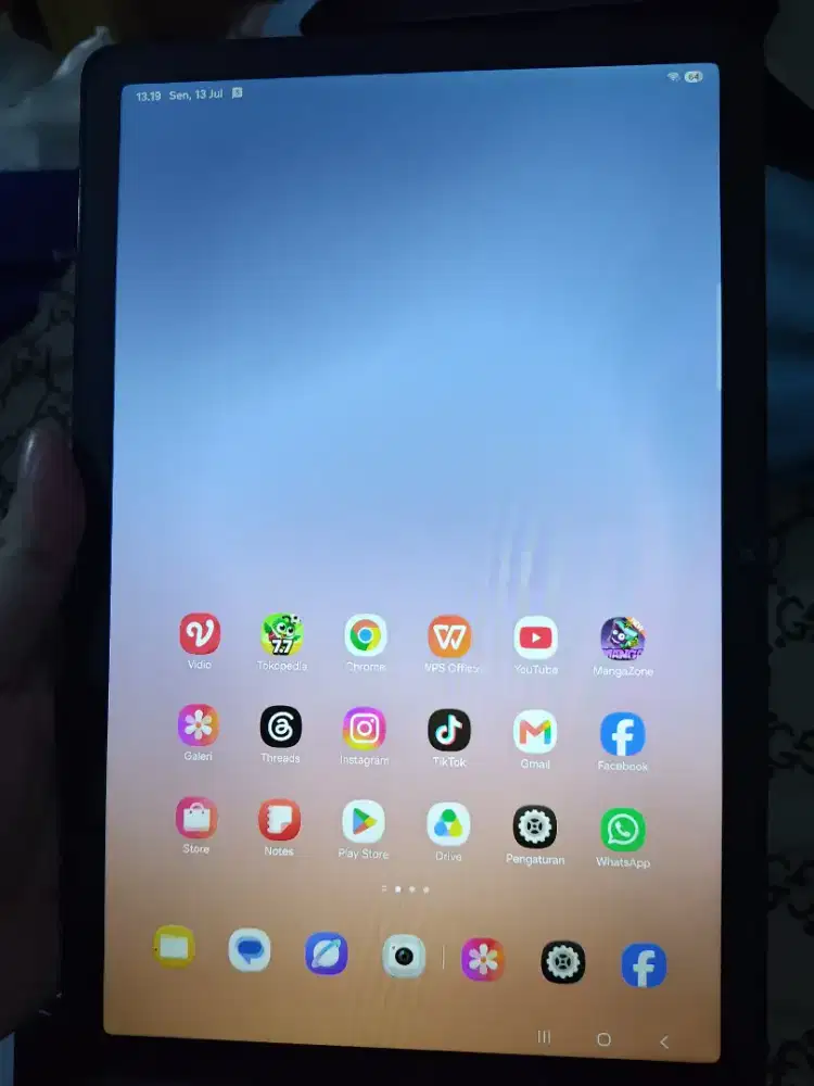 samsung tab A11+ Wifi 6/128 garansi mei 2027