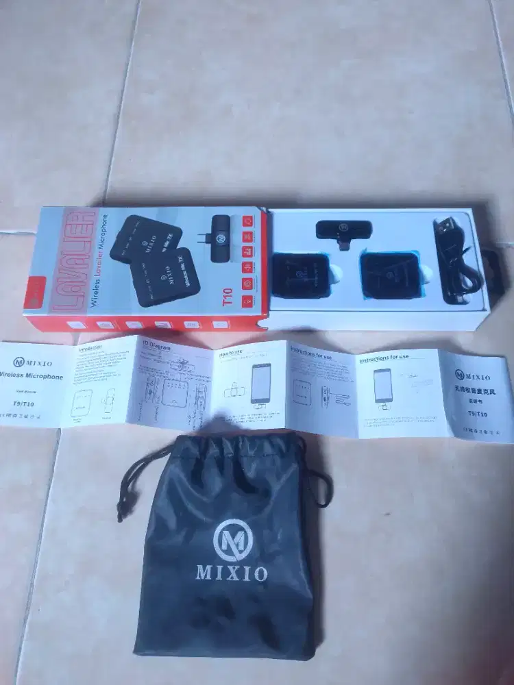 MIC Konten Wireless Merk MIXIO T10