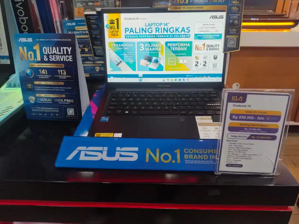 Promo Cicilan Laptop Vivobook 14 di KLA Komputer Mataram Semarang
