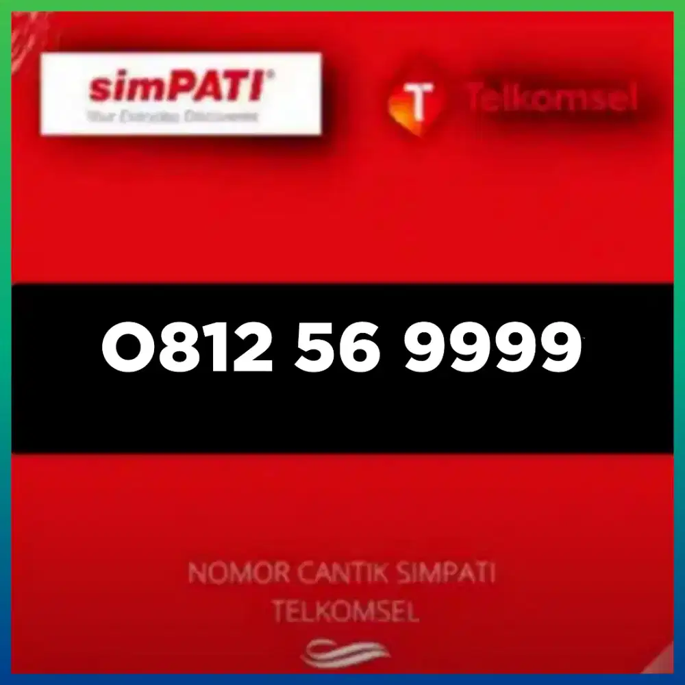 Nomor cantik simpati Telkomsel