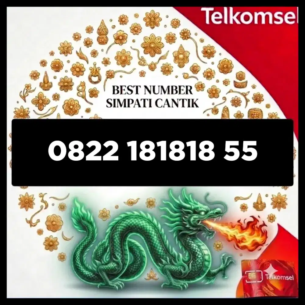 Nomor Cantik simpati Telkomsel 12 digit