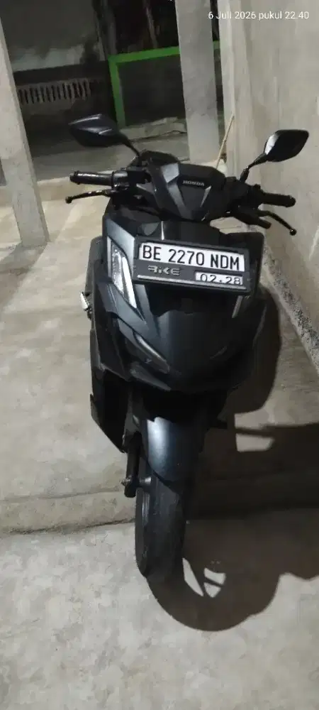 Vario plat BE Lampung kondisi baik