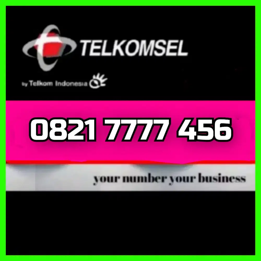 Nomor cantik simpati Telkomsel super