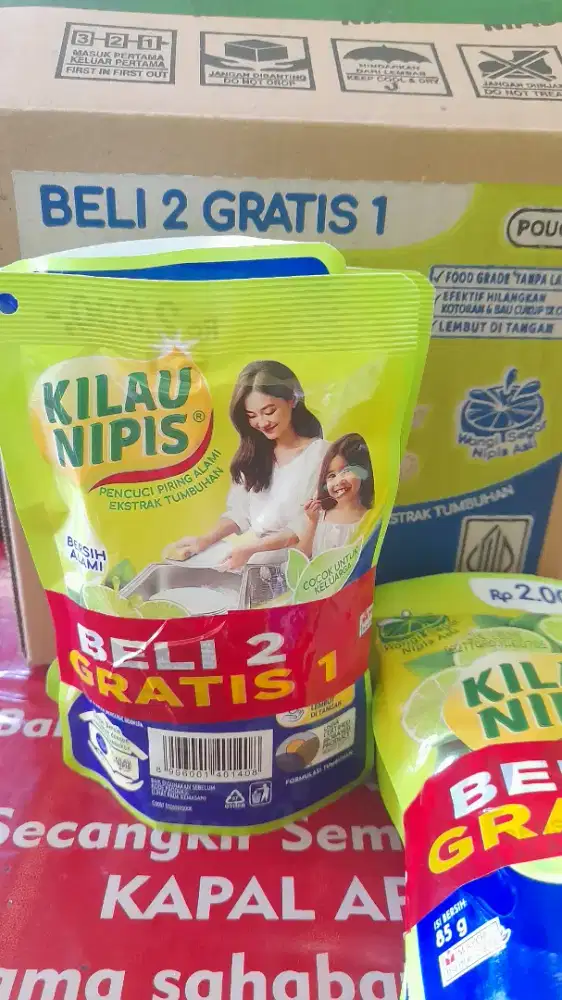 Kilau Nipis Sabun Cuci Piring