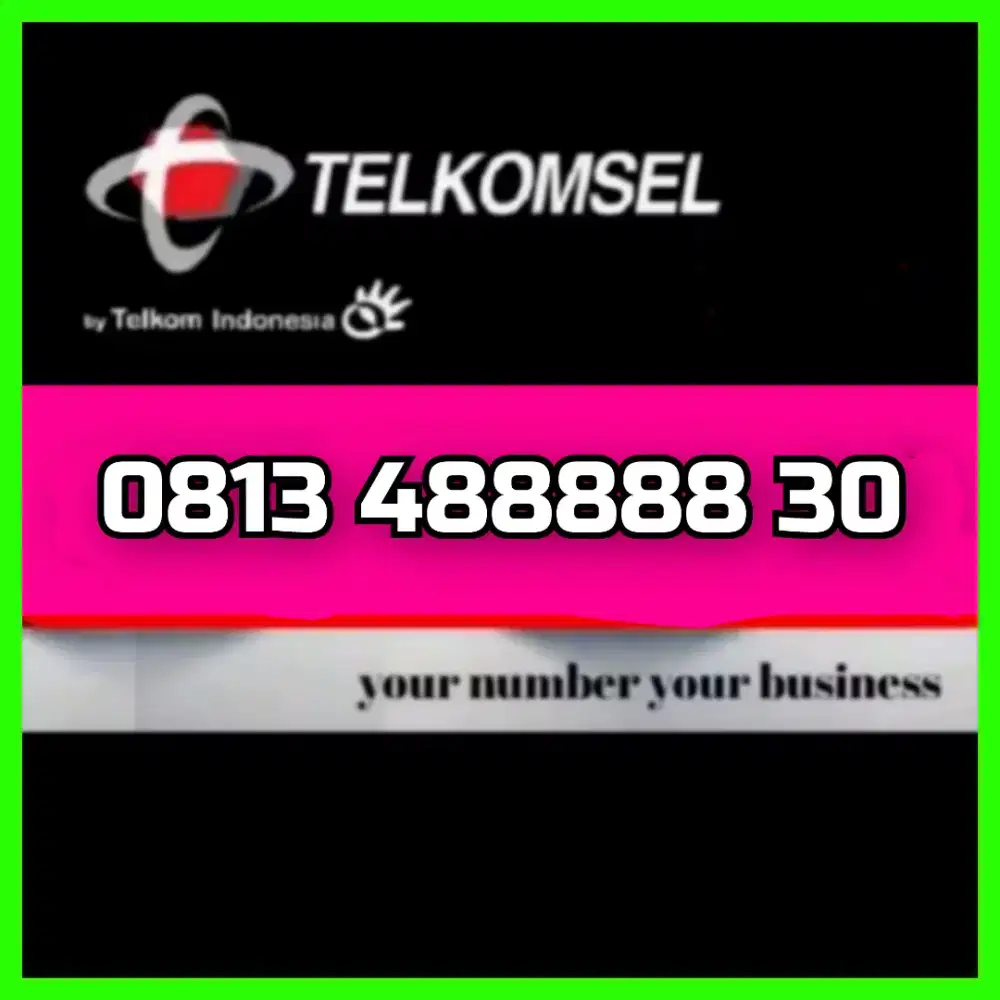 Nomor cantik simpati Telkomsel super