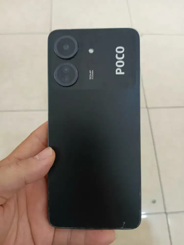 POCO C65 Ram8(6+2GB)/128Gb.ORI.perfect-Golden ponsel