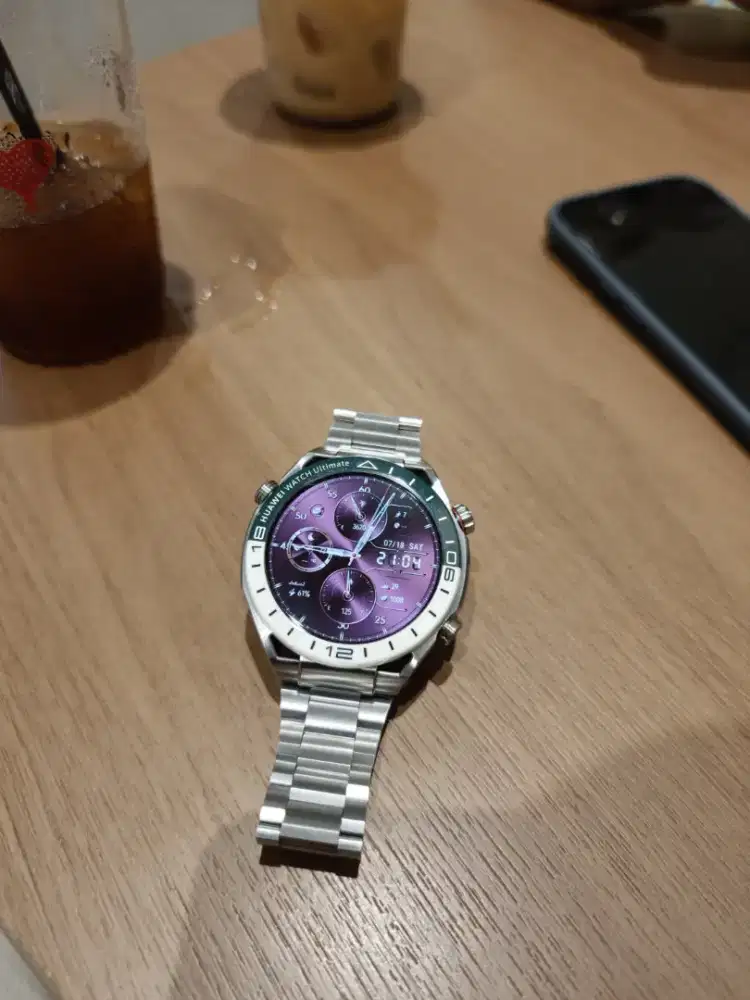 Huawei watch ultimate fullset like new kaya baru