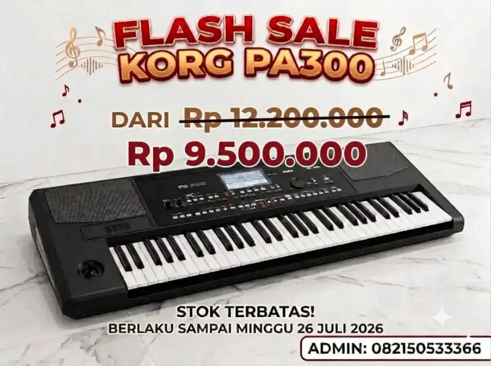 KEYBOARD KORG PA 300